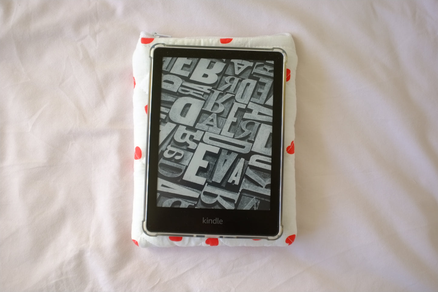 Kindle sleeve heart