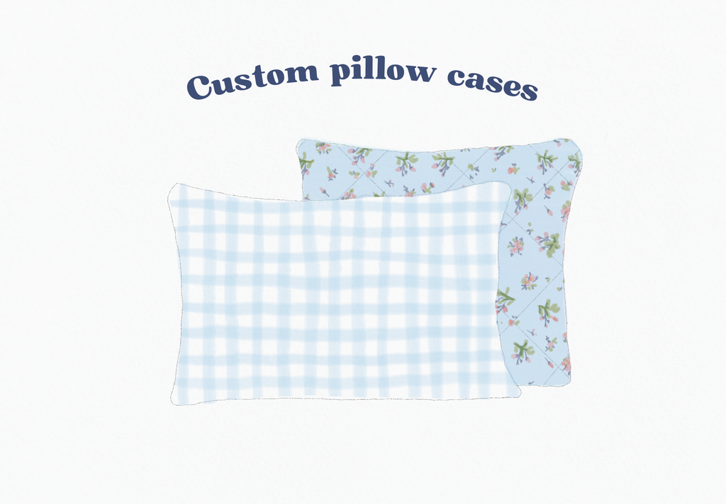 Custom Quilted Pillow Cases