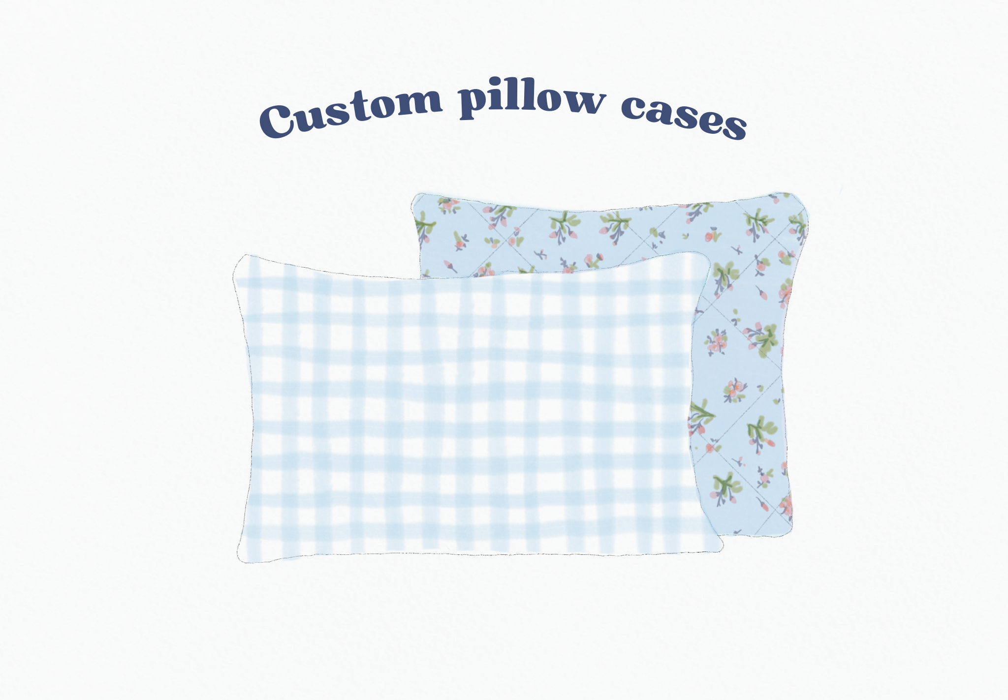 Custom Quilted Pillow Cases