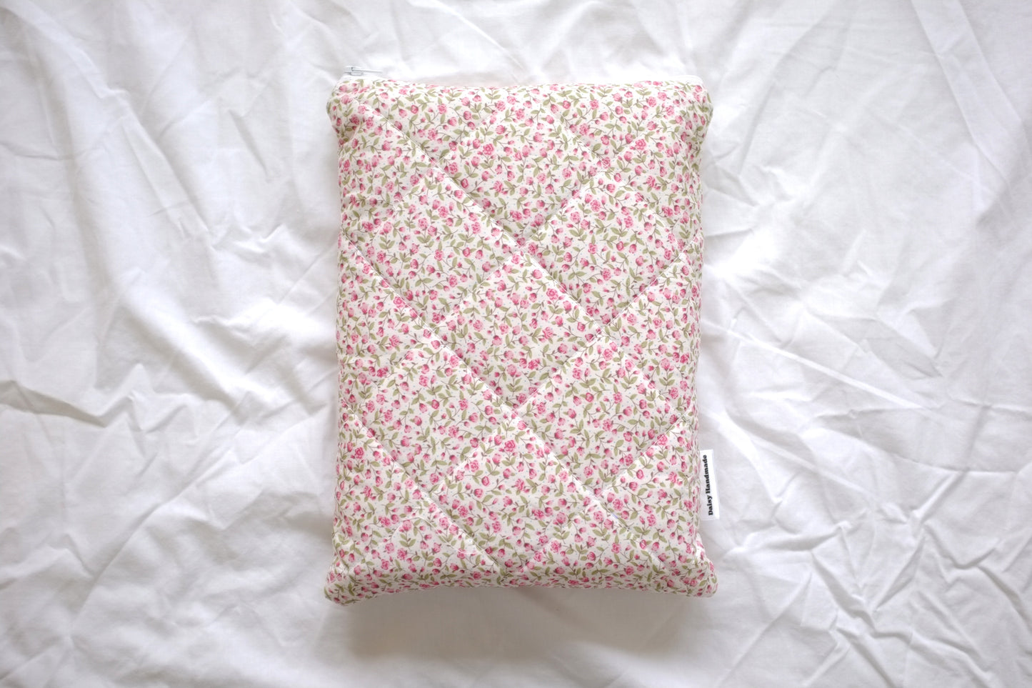 Pink rose book sleeve