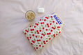 Quilted Cherry book sleeve