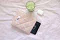 Quilted Kindle sleeve pink mini floral