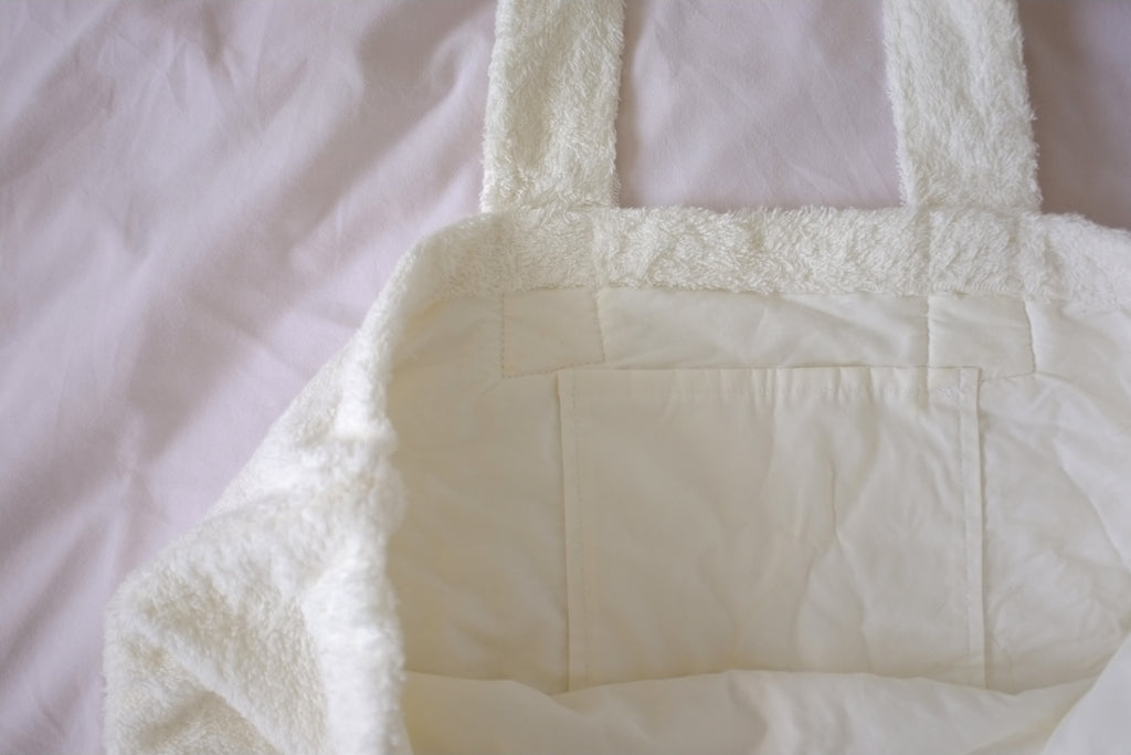 Towel tote beach bag (Slight imperfections)