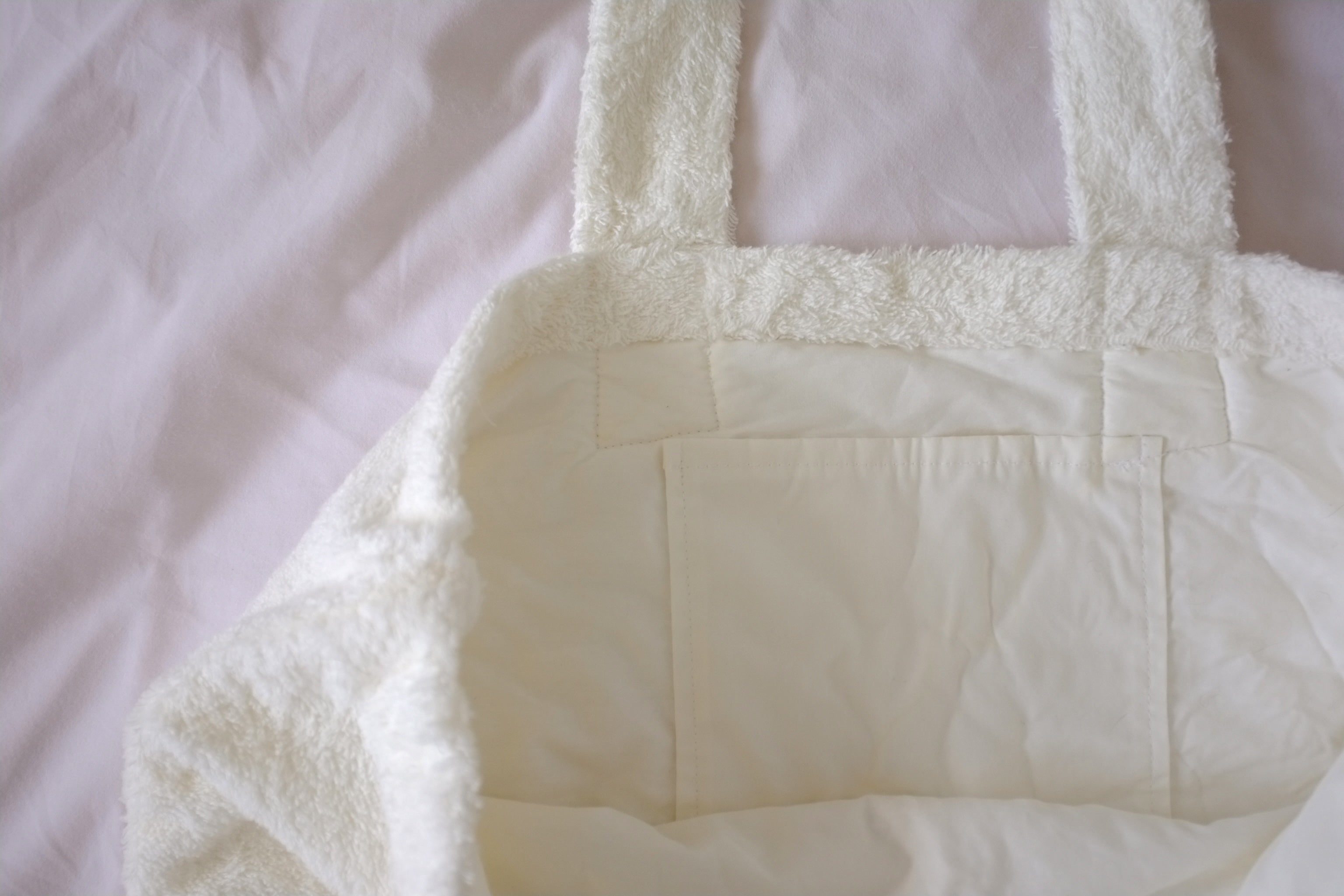 Towel tote beach bag (Slight imperfections)