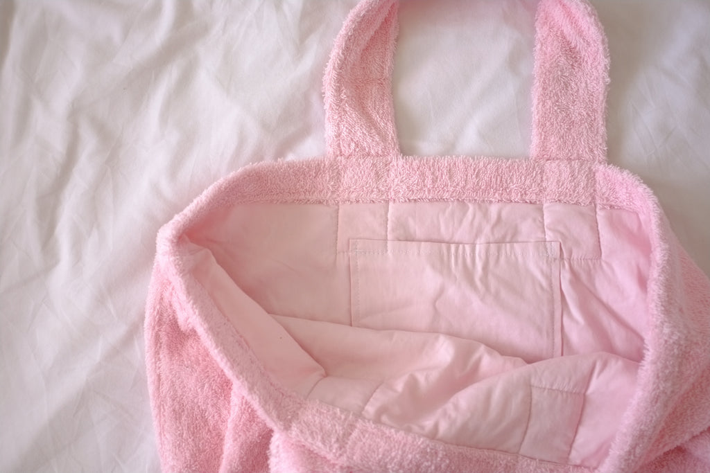 Towel tote beach bag (Slight imperfections)