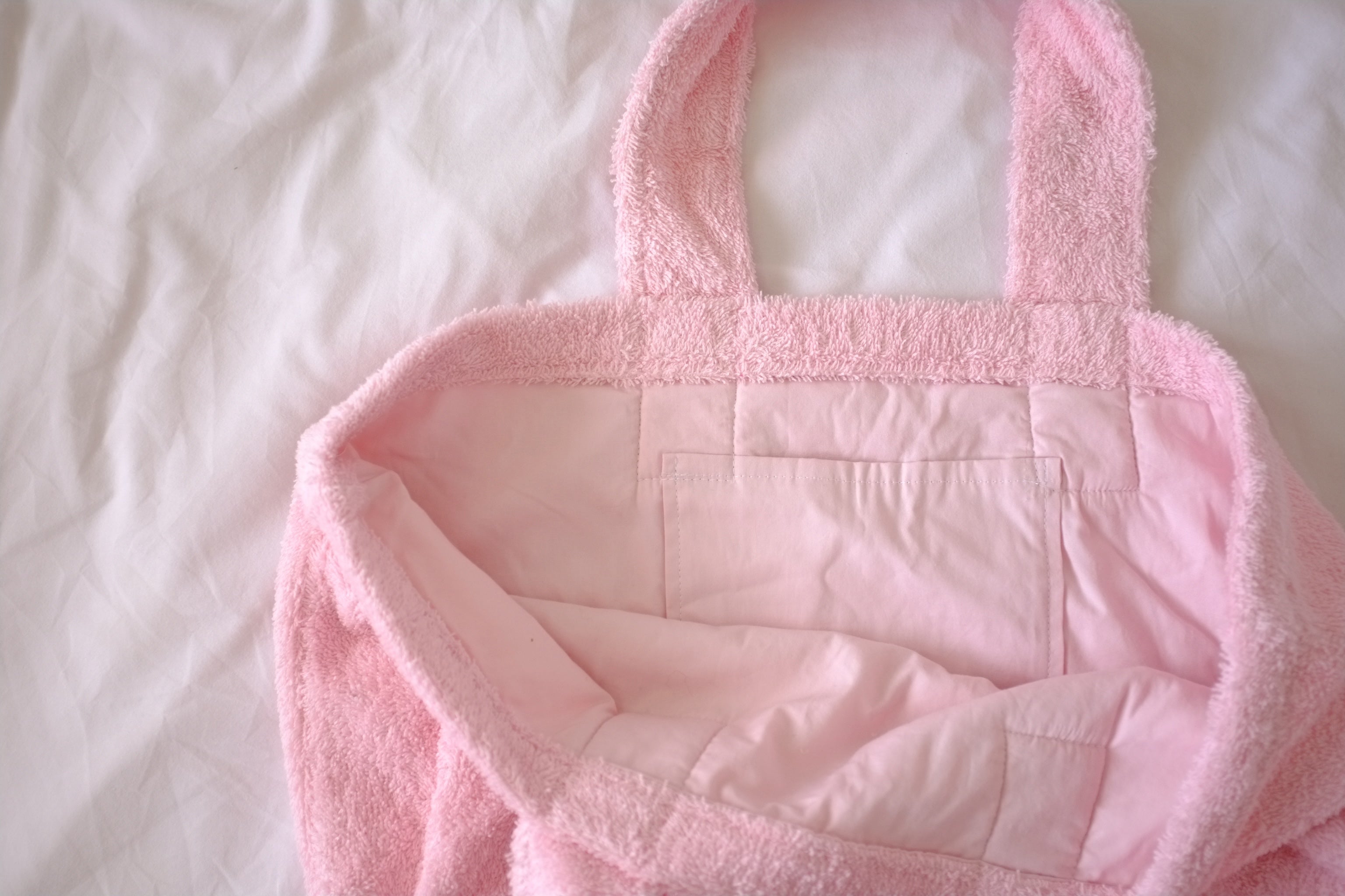 Towel tote beach bag (Slight imperfections)