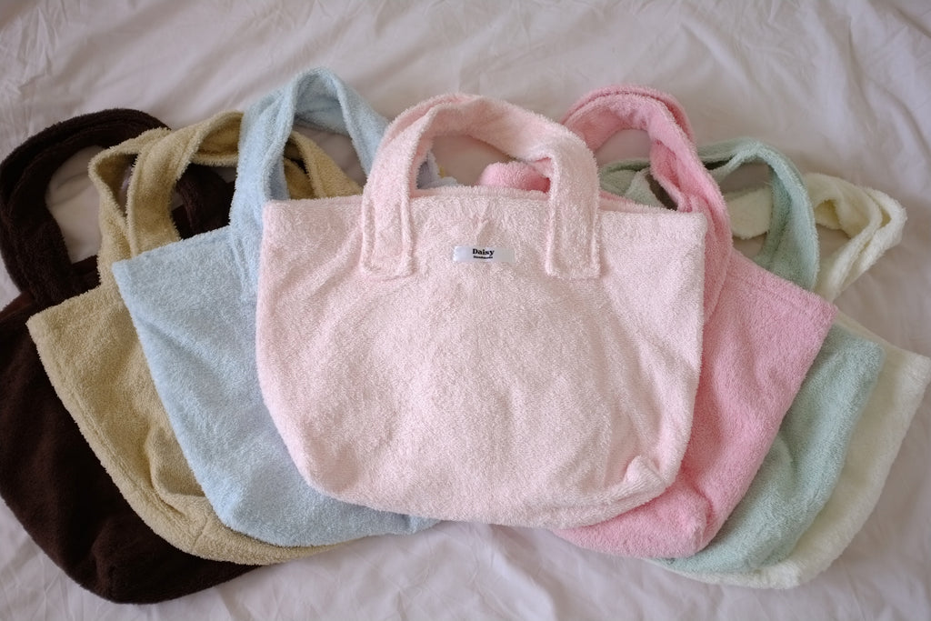 Towel tote beach bag (Slight imperfections)