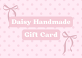 Daisy Handmade Giftcard