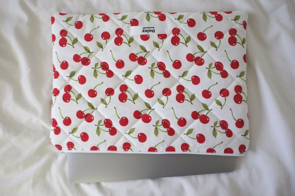 Laptop sleeve cherry