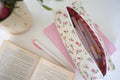 Pencil case ivory rose buds