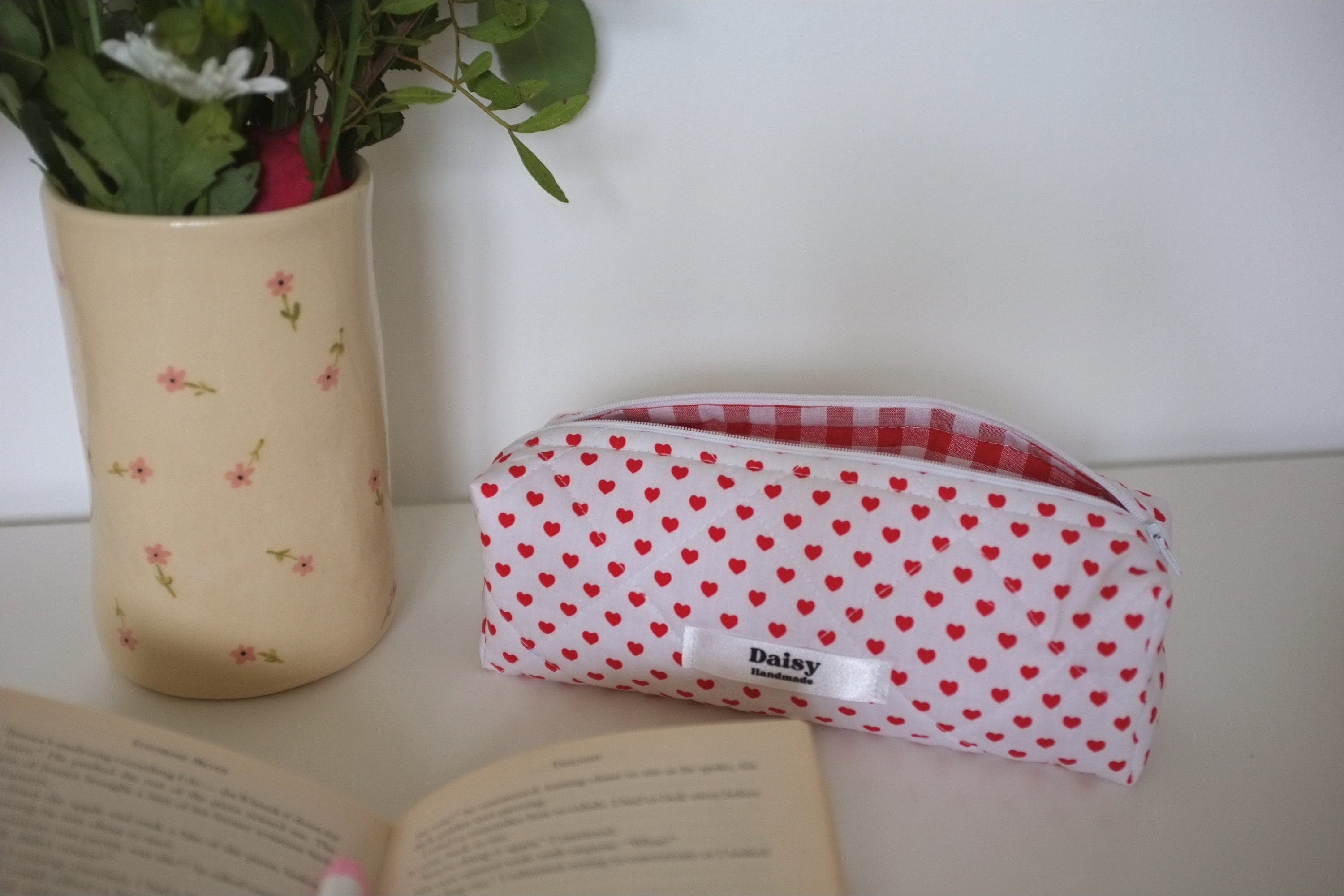 Pencil case heart