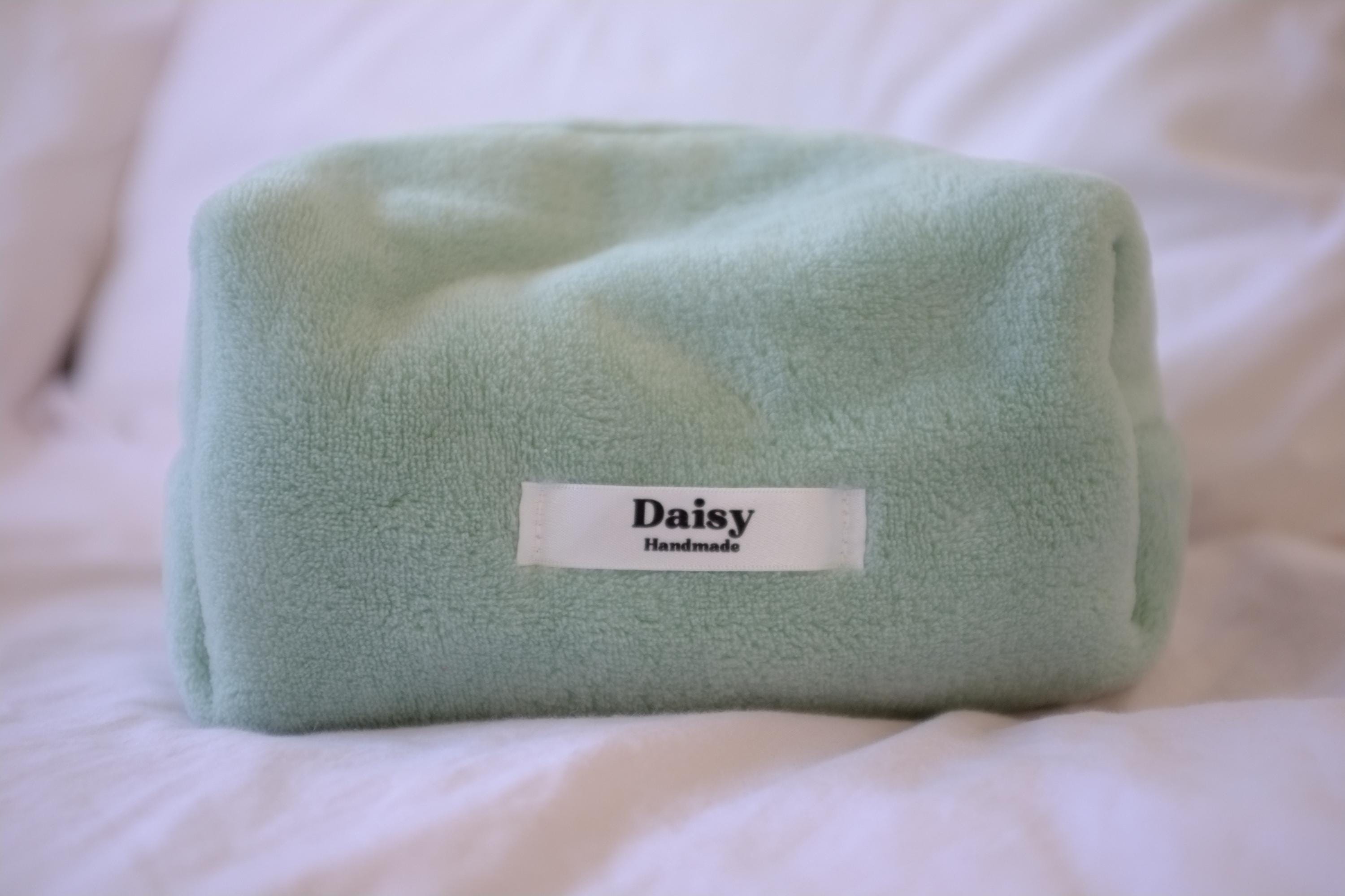 Makeup bag mint teddy