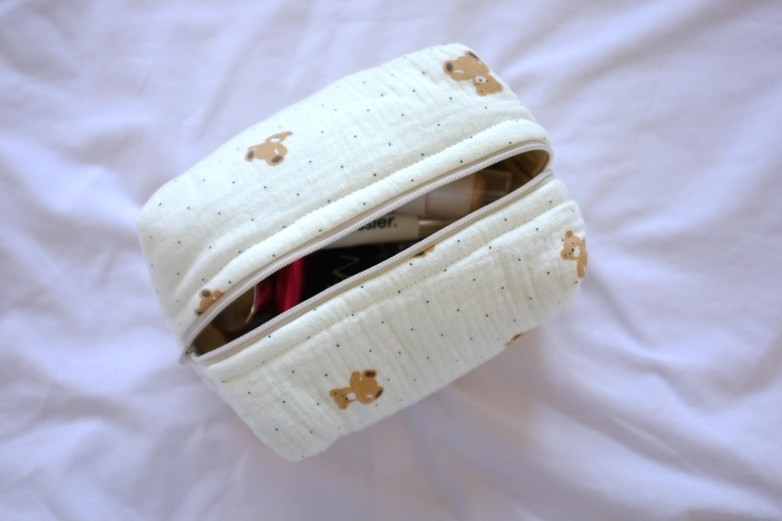 Makeup bag teddy bear