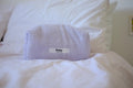 Makeup bag purple terry