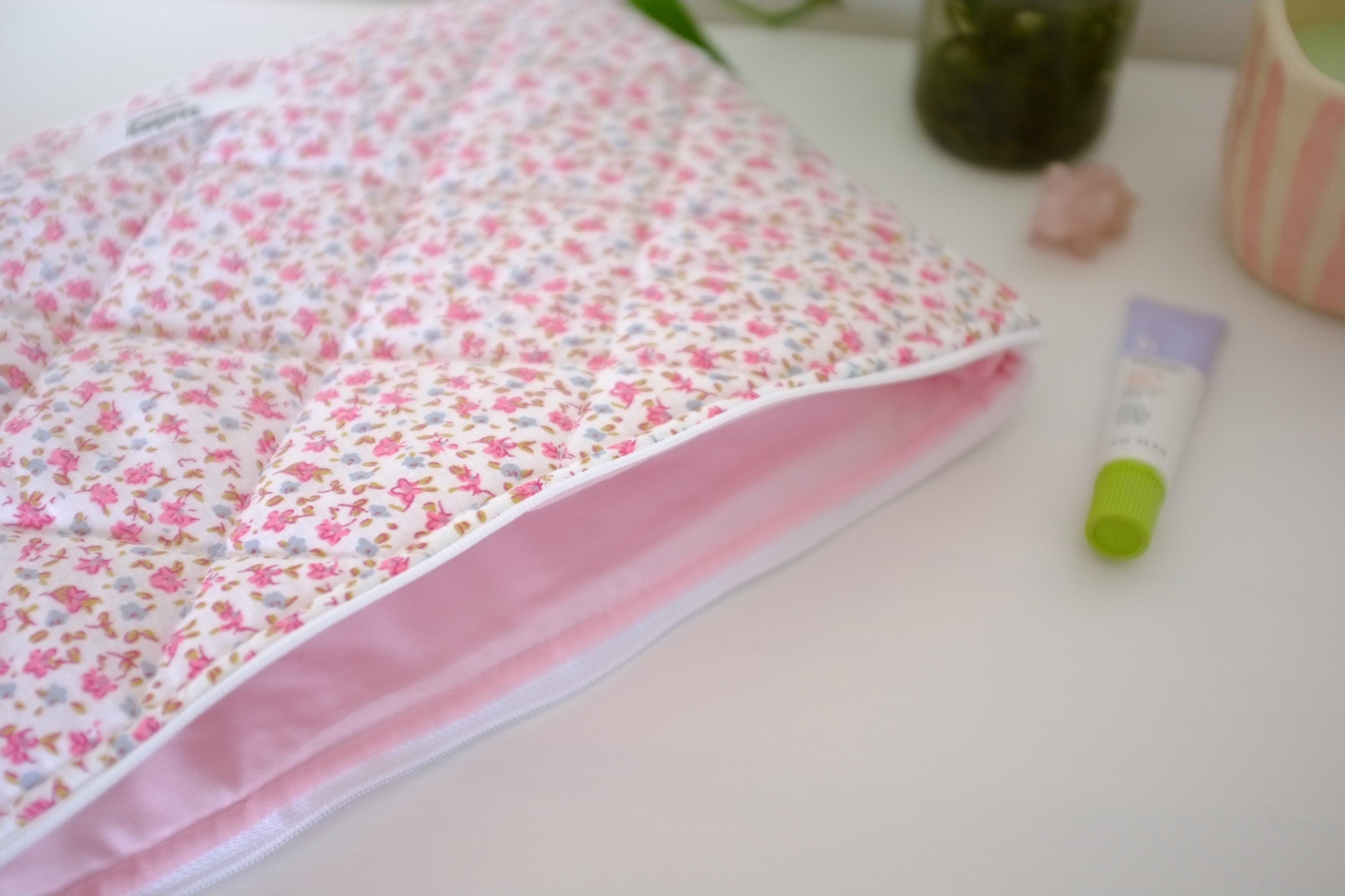 Laptop sleeve autumn pink floral