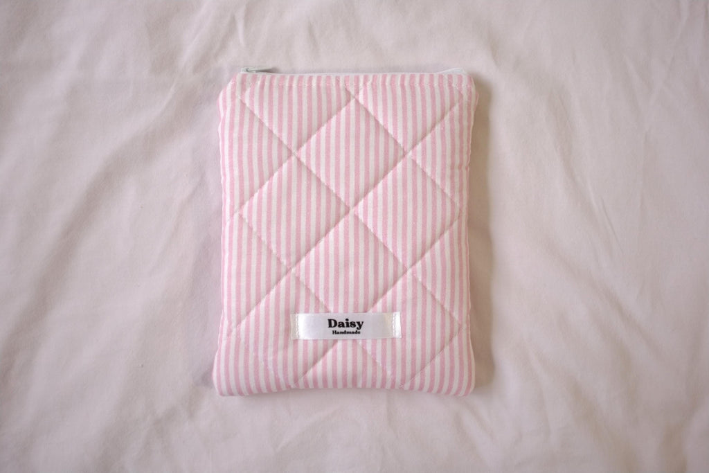 Kindle sleeve pink stripe